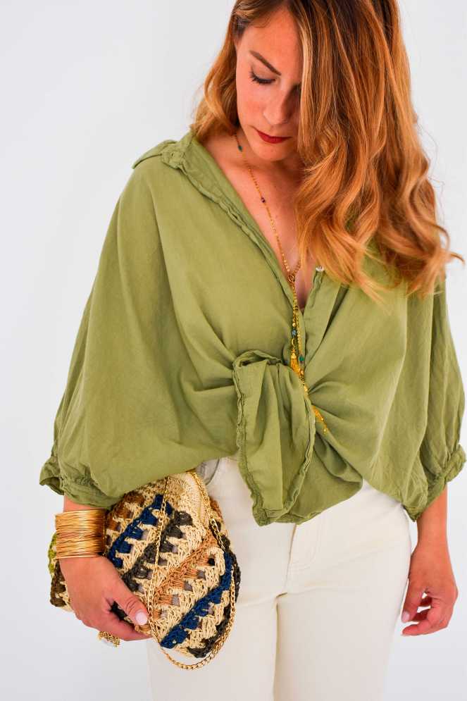 Blusa Banditas LARIA caqui  - 1