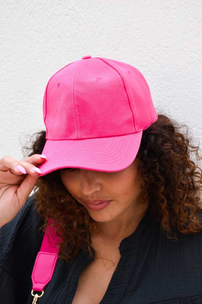 Cappellino IRIS Fucsia Tinta Unita Noho - 1