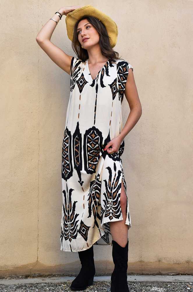 Astec DINA Printed Dress Noho - 1