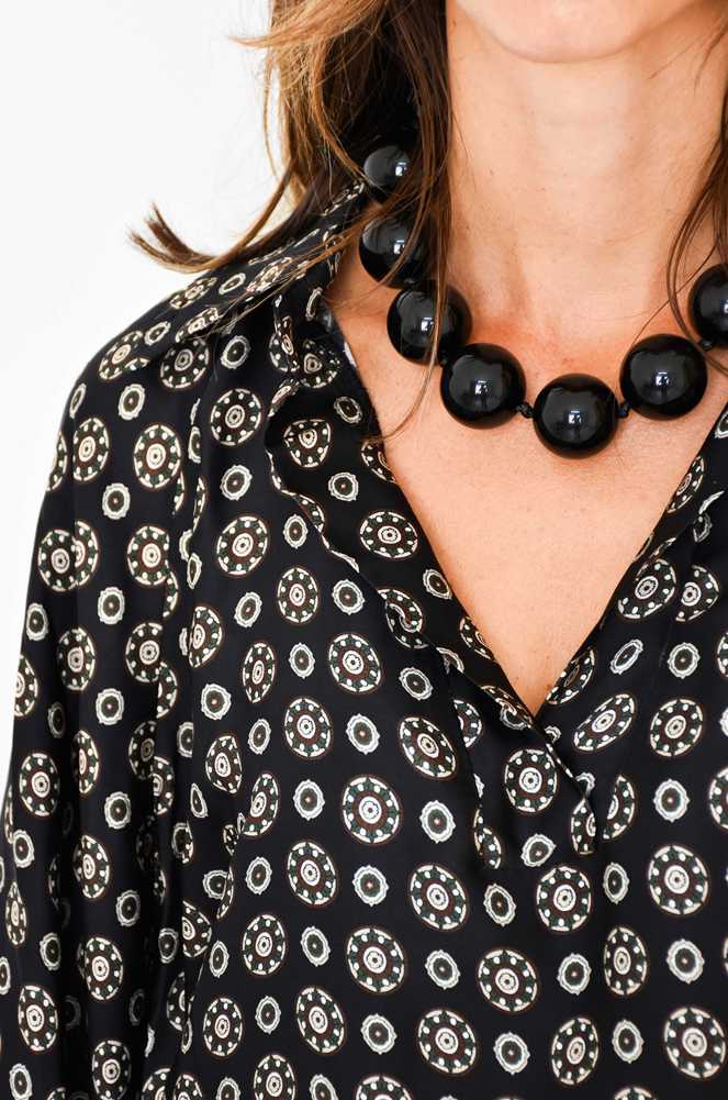 LULU BIJOUX BLACK PEARL NECKLACES Noho - 1