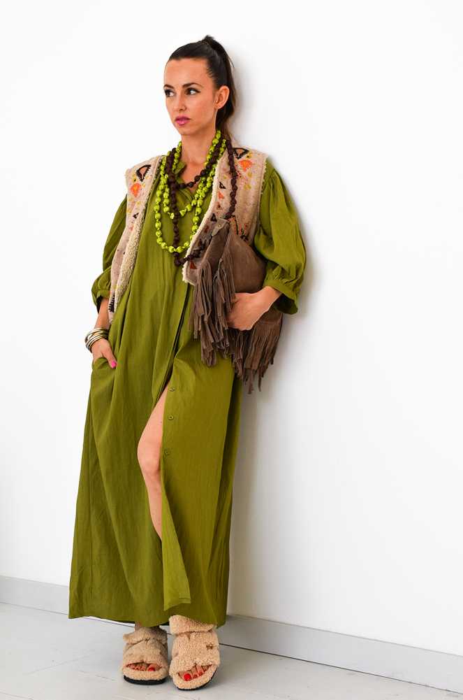 Robe Chemise Olive TINA Noho - 1