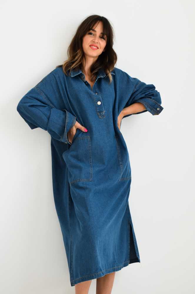 Robe Oversize Denim LYANA Noho - 1