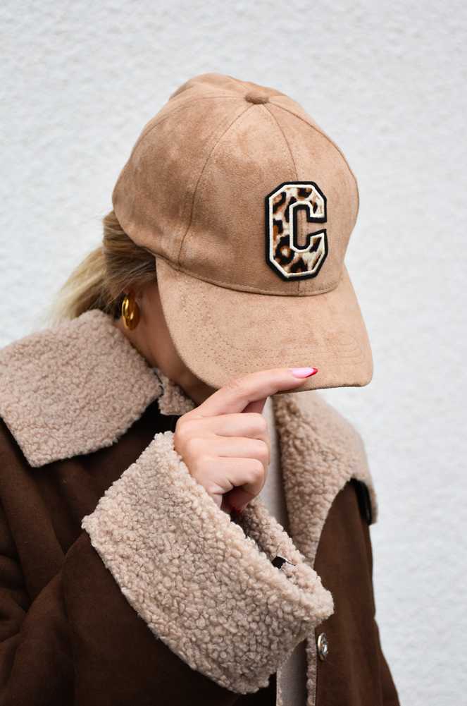 Casquette Beige Léopard CELIA Noho - 1