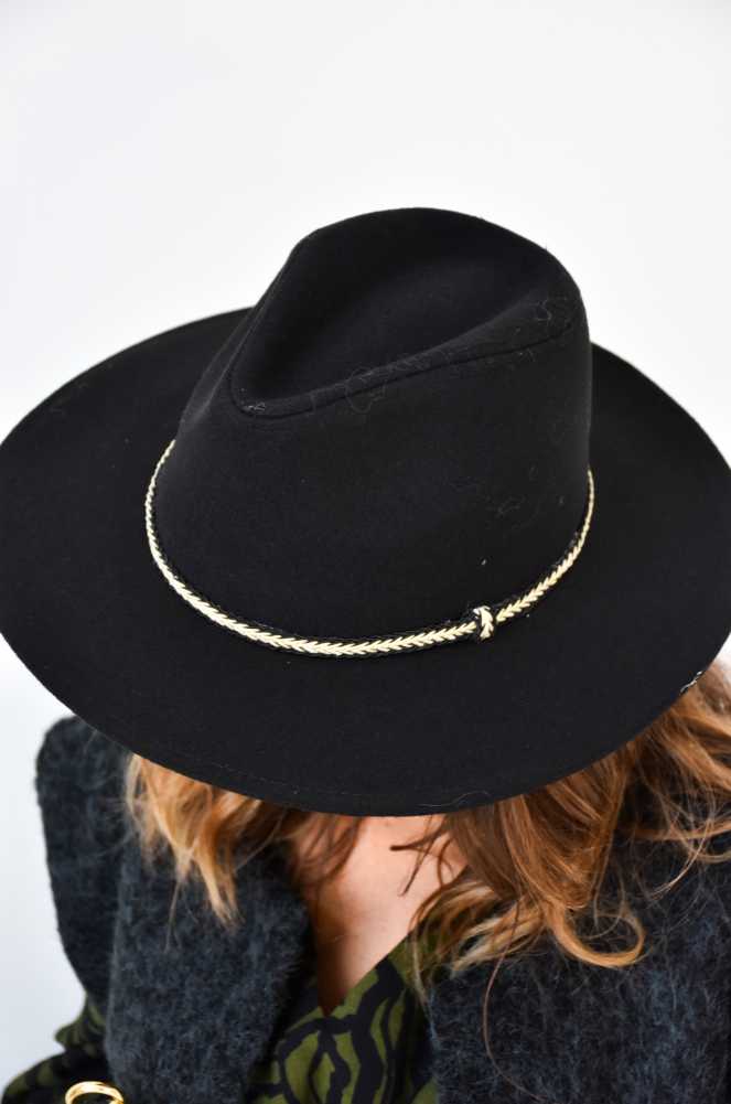 Chapeau Liséré Noir JENA Noho - 1