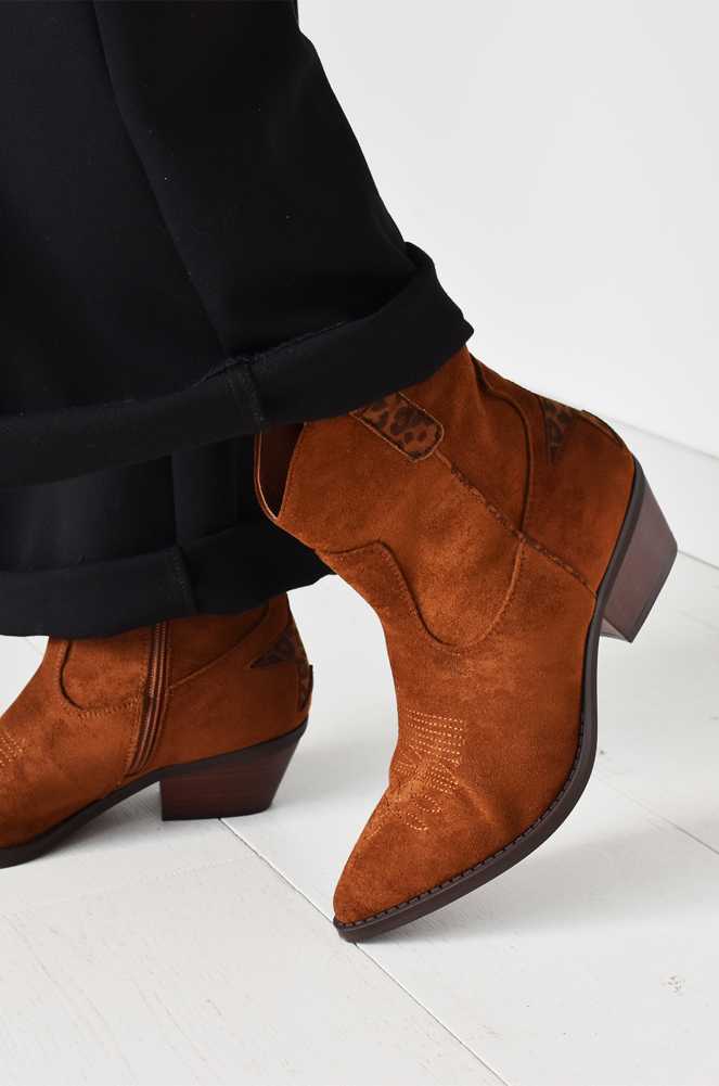 Bottines Etoile Camel CELIA Noho - 1