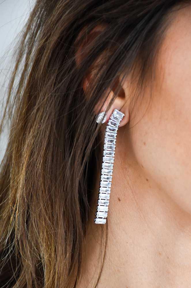 Boucles d'Oreilles Strass LILOU Noho - 1