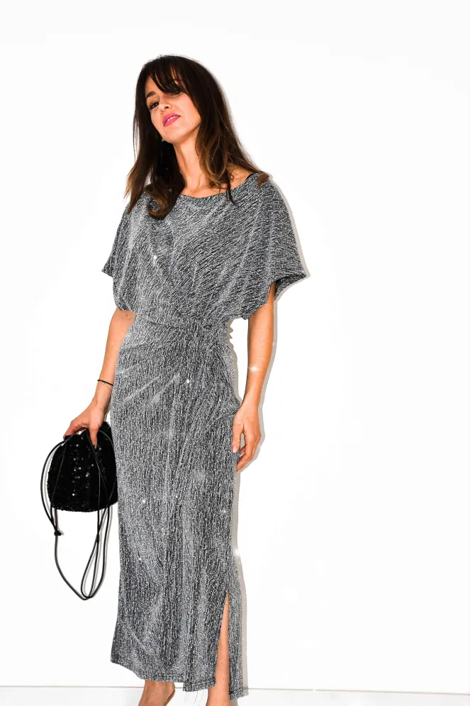 Robe Strass Argent LAETI