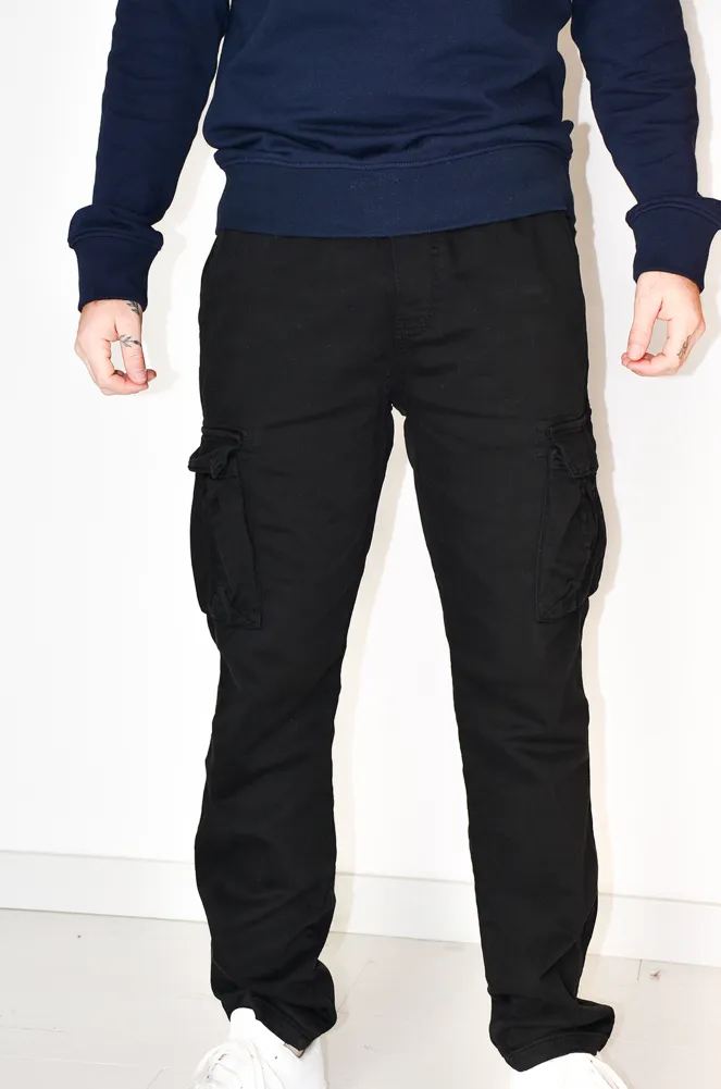 Pantalon Cargo Noir ETHAN