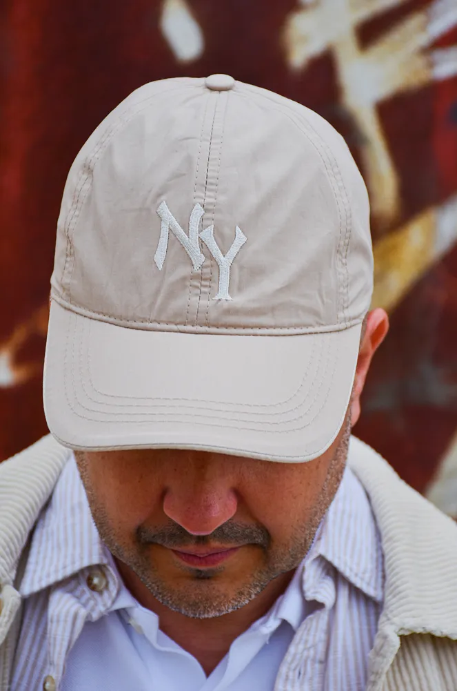 Casquette Beige NY LIONEL