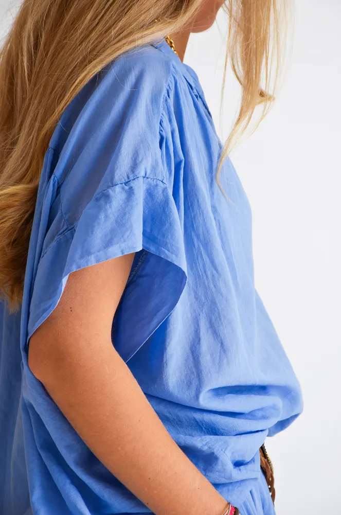 Blouse Bleu Lavande NOEMIE