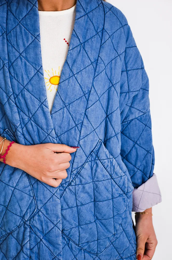 Veste Matelassée Denim MELFI
