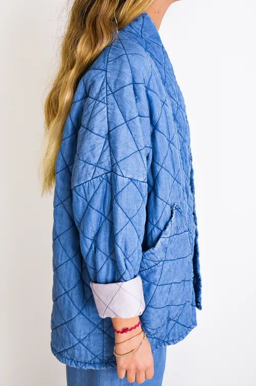 Veste Matelassée Denim MELFI